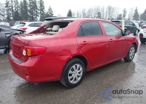 2010 Toyota Corolla Le z USA, uszkodzony, nr VIN JTDBU4EE7AJ076321